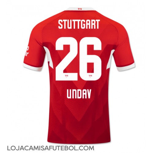 Camisa de Futebol Stuttgart Deniz Undav #26 Equipamento Secundário 2024-25 Manga Curta